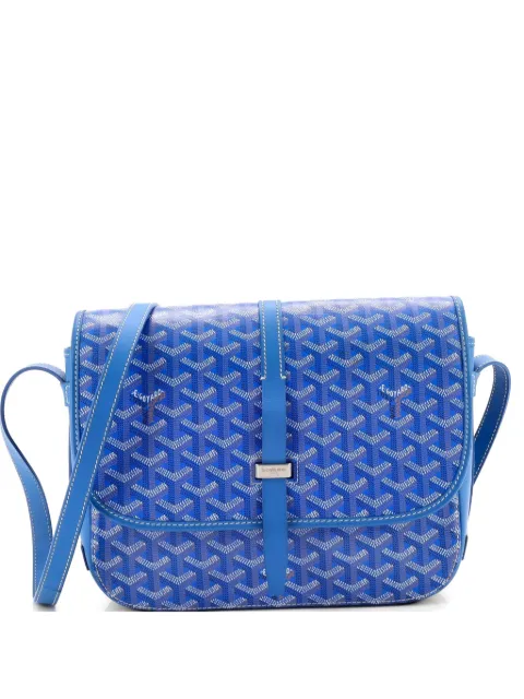 Goyard Pre-Owned Belvedere II Messenger Bag Coated Canvas MM crossbody bag Blue VGQ9MBU4CI7ISOT4