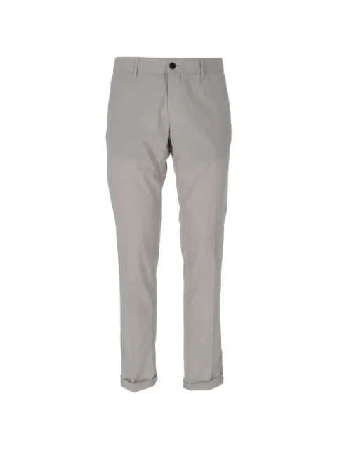 Incotex turn-up cuff chinos Grey 11SB009890A