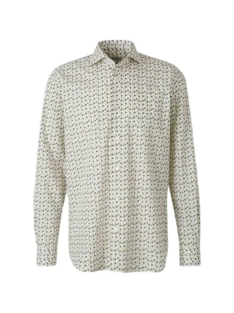 Vincenzo Di Ruggiero floral-print long-sleeve shirt White 3G15CYZ4INFIRENZE20PC544