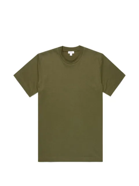 Sunspel crew-neck short-sleeve T-shirt Green MTSH0181GNIZ