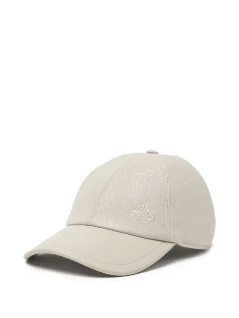 Peserico logo-embroidered baseball cap Neutrals A36218C0RCC778