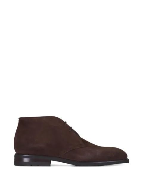 Heschung lace-up suede desert boots Brown MURIELHVCAFE