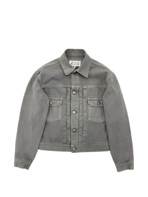 Maison Margiela washed-finish denim jacket Grey S51AM0531M30072961