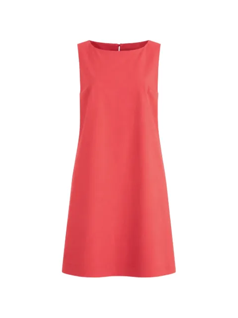 cinque sleeveless boat-neck mini dress Red ADORINA