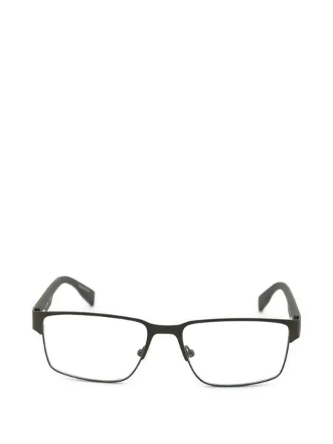 Lacoste rectangle-frame glasses Green L2298N
