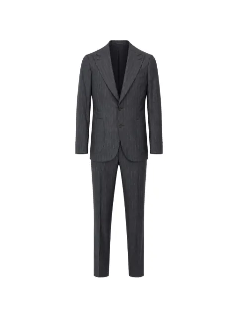 FRANZESE COLLECTION pinstripe single-breasted suit Grey 16U1HUATXAUMRE95