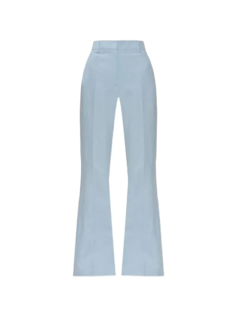 Sportmax Fragol pressed-crease trousers Blue 2612131092600