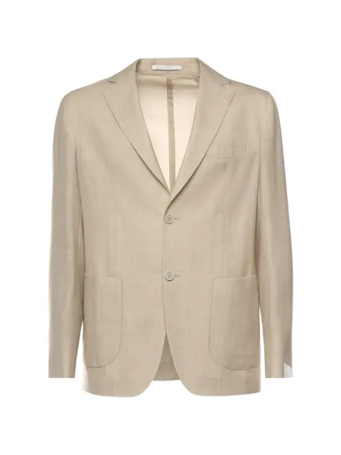 Eleventy single-breasted jacket Neutrals M75GIAC12BTCCTES0