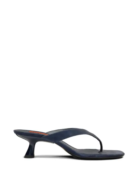 Simon Miller Beep suede heeled sandals Blue F1069040