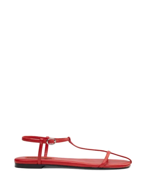 Simon Miller Cage leather flat sandals Red F3489033