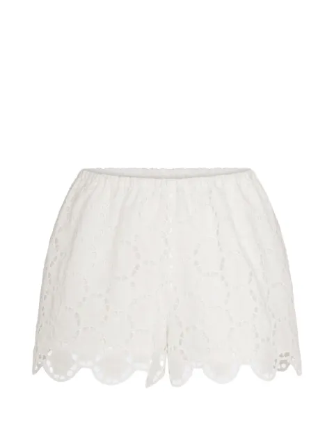 Simon Miller Isa eyelet mini shorts White W52873266