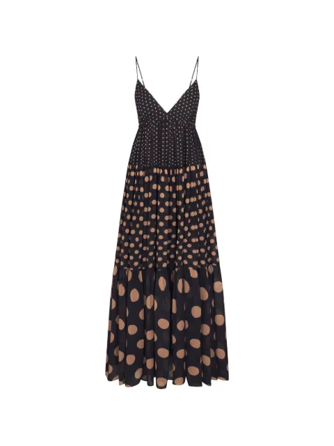 Simon Miller Romi polka-dot maxi dress Black W47083178