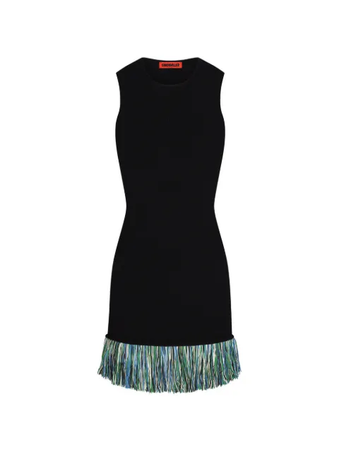 Simon Miller Etta fringe-trim mini dress Black W46924150