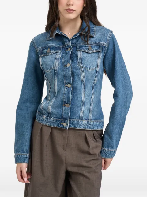 LIU JO lace-up denim jacket Blue UA6511D040079157