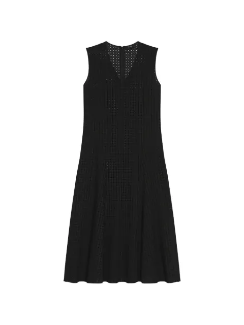 Theory V-neck midi dress Black Q0304606