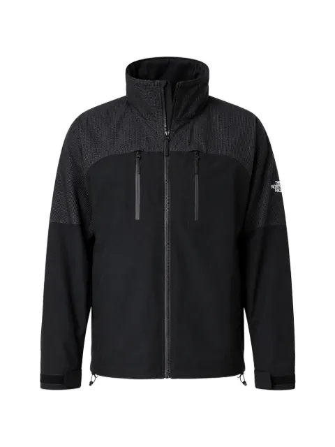 The North Face panelled check-pattern jacket Black NF0A8CG3