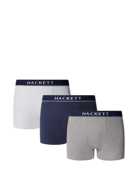 Hackett London logo-waistband boxers (pack of three) Blue HMU10718
