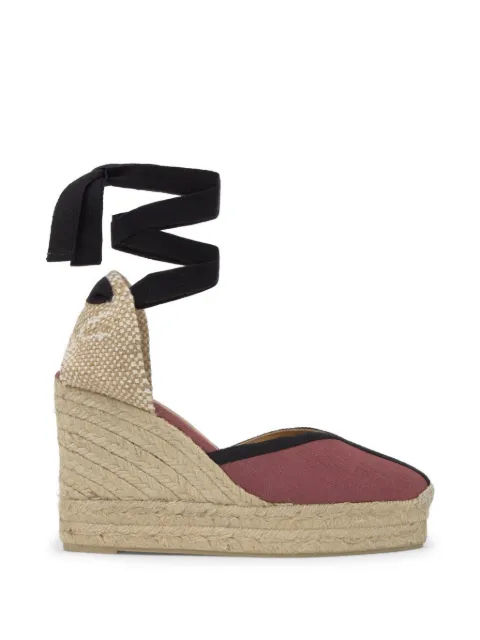 Castañer x Casilda se Casa Carmen espadrilles Red 026215