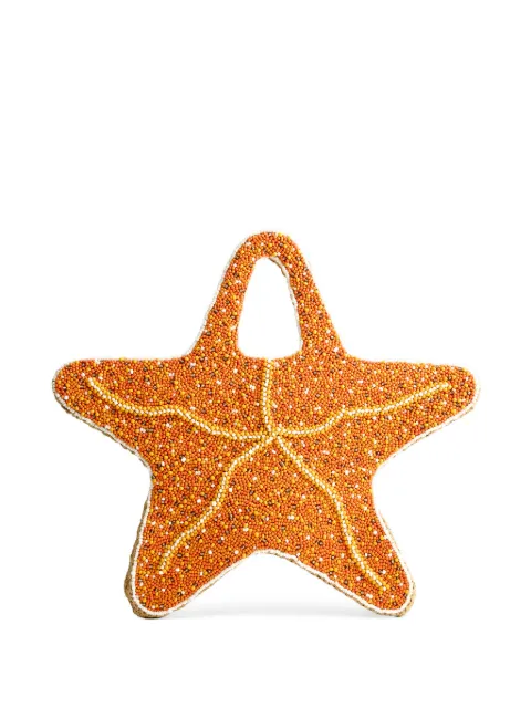 Simon Miller beaded-starfish tote bag Orange S10749303
