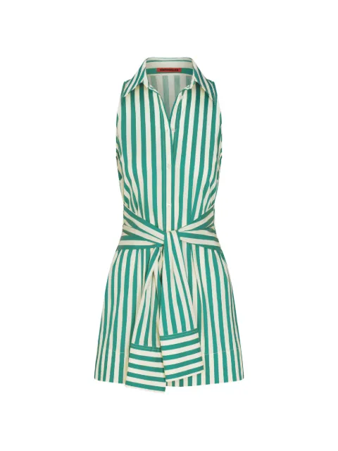 Simon Miller Inna striped sleeveless mini dress Green W46593170