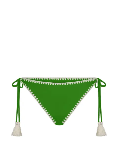Simon Miller Bwai blanket-stitched bikini bottoms Green W35114072