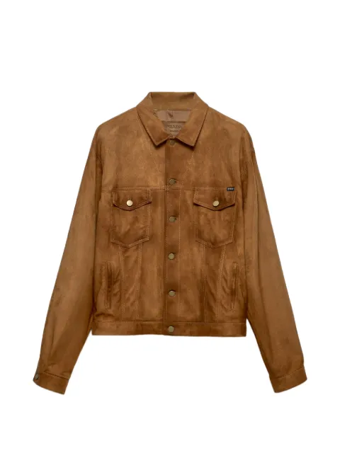 Prada suede jacket Brown UPW621SOOO162O