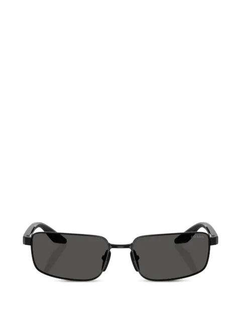 Prada Linea Rossa rectangle-frame sunglasses Black SPSB541AB08Z