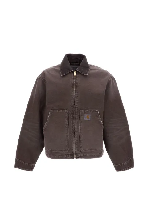 Carhartt WIP Arcan corduroy-collar jacket Brown I036867