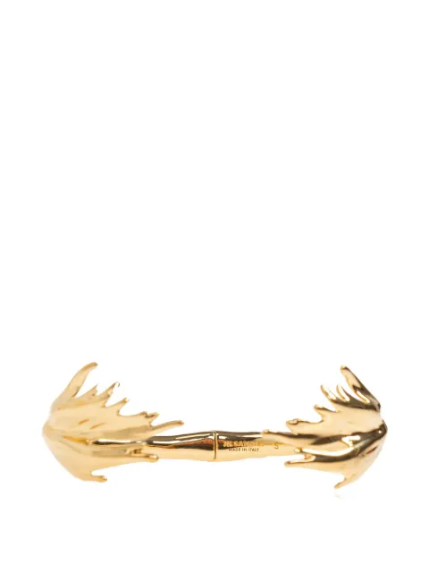 Jil Sander sculptural-hand bracelet Gold J11UY0147P4877