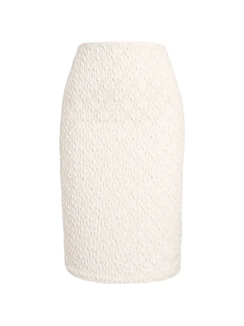 12 STOREEZ Primrose lace midi skirt White 136874