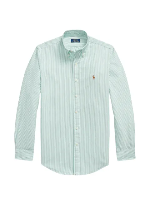 Polo Ralph Lauren striped Oxford shirt Green 710953704