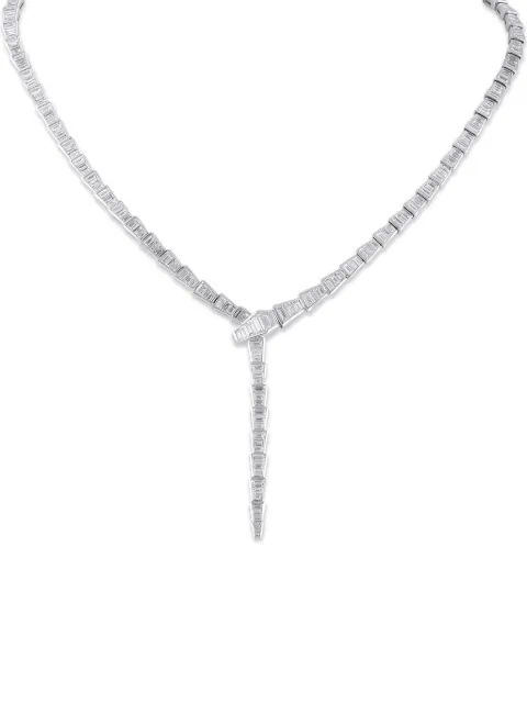 Bvlgari Pre-Owned Serpenti diamond necklace Silver BV18051926