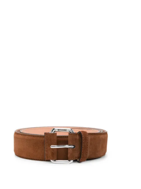 Moschino logo-engraved belt Brown MD6006PP0OFK030A