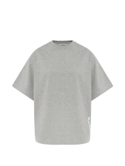 Jil Sander logo-print T-shirt Grey J02GC0173J20399