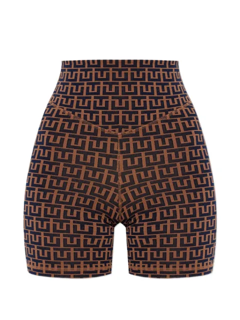The Upside Castilla TU-print shorts Brown USW2260450