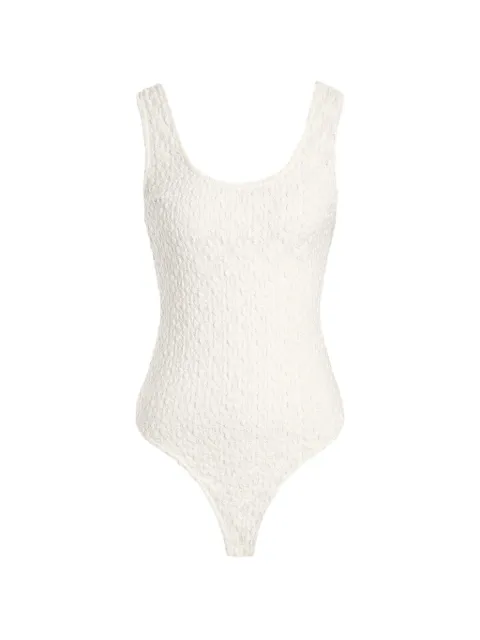 12 STOREEZ Primrose lace bodysuit White 136946