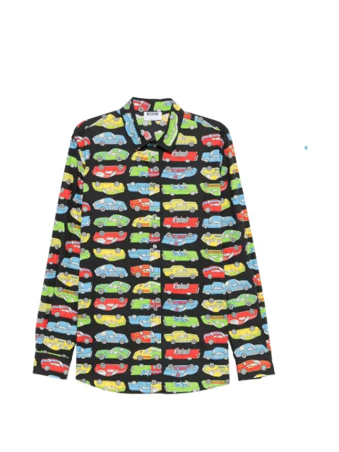Moschino car-print shirt Black A02320260