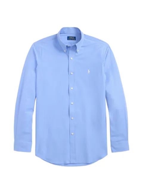 Polo Ralph Lauren embroidered-logo button-down shirt Blue 710929349