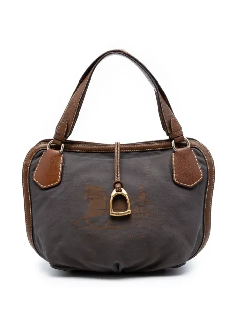 Celine Pre-Owned 2007 Canvas Carriage tote bag Grey QS82MY1W78TZAR90