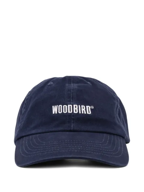 Woodbird WBCore logo-embroidered baseball cap Blue 2336013