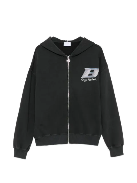 BLUE SKY INN Disco Palm hoodie Black BS2601009