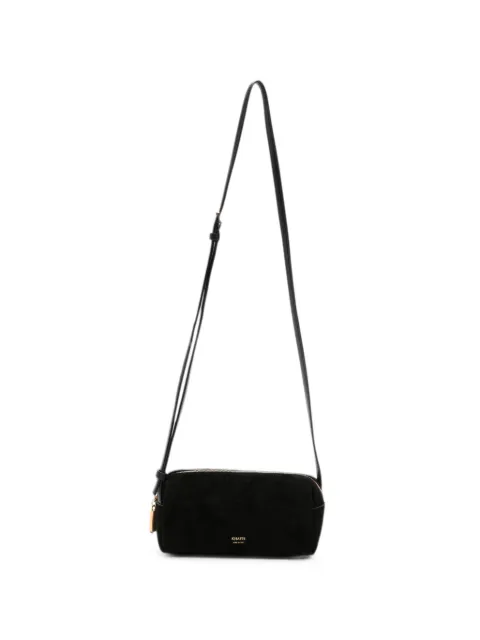 KHAITE mini Kye logo-print cross body bag Black H30411054