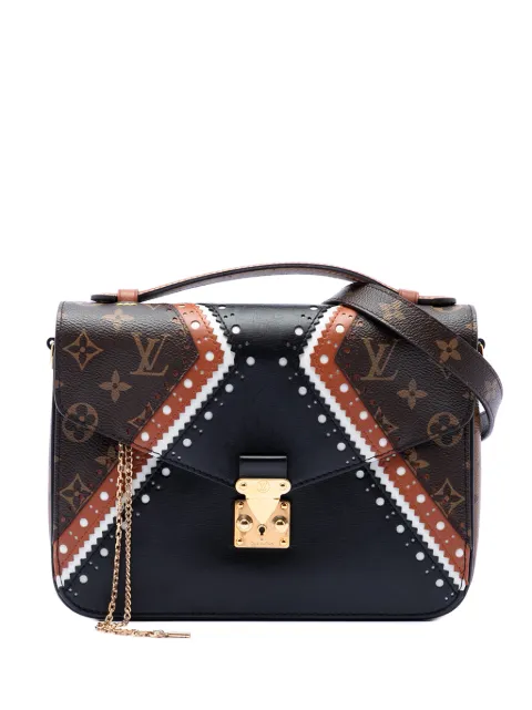 Louis Vuitton Pre-Owned 2017 Monogram Brogue Pochette Metis satchel Brown QYJHO2T1P0CWZJ2I