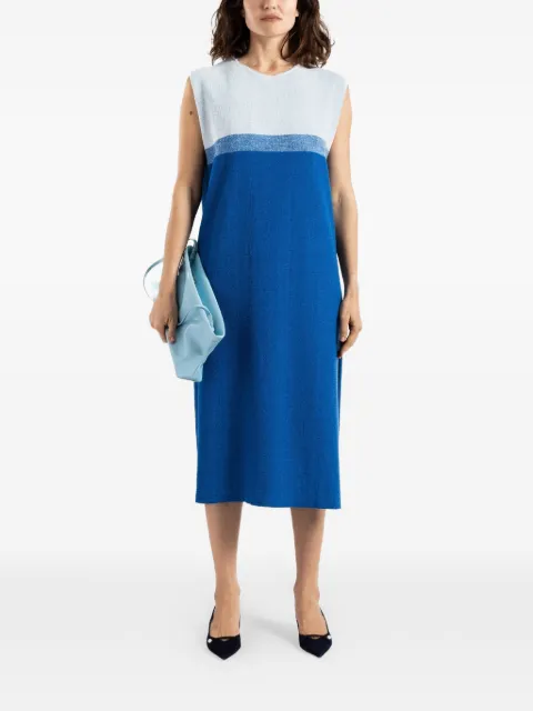 Bielo sleeveless double-face midi dress Blue BIEDR011