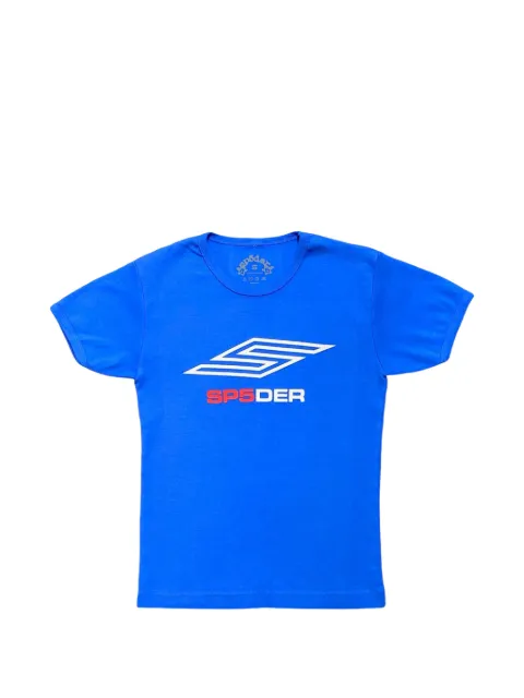 SP5DER logo-print T-shirt Blue SP5DER426