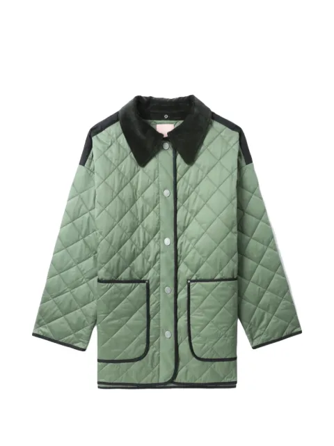 A BATHING APE® BAPY quilted jacket Green BPYJKJK7216XJ