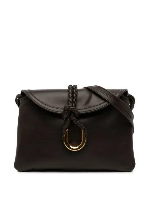 Bottega Veneta Pre-Owned 2012-2026 Baby Calfskin Liberta crossbody bag Brown TV34LYRW4191HNM2