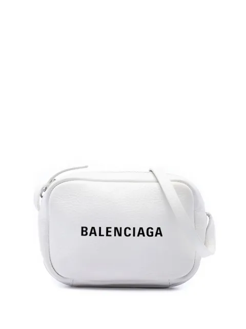 Balenciaga Pre-Owned 2018 Leather Everyday Camera Bag XS crossbody bag White HDWPGKAEBFS35UWH