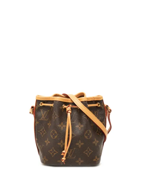 Louis Vuitton Pre-Owned 2016 Monogram Nano Noe bucket bag Brown J6LYR792JZPSWOHL