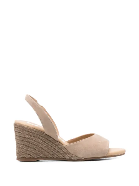 Manebi slingback wedge sandals Neutrals W16KH
